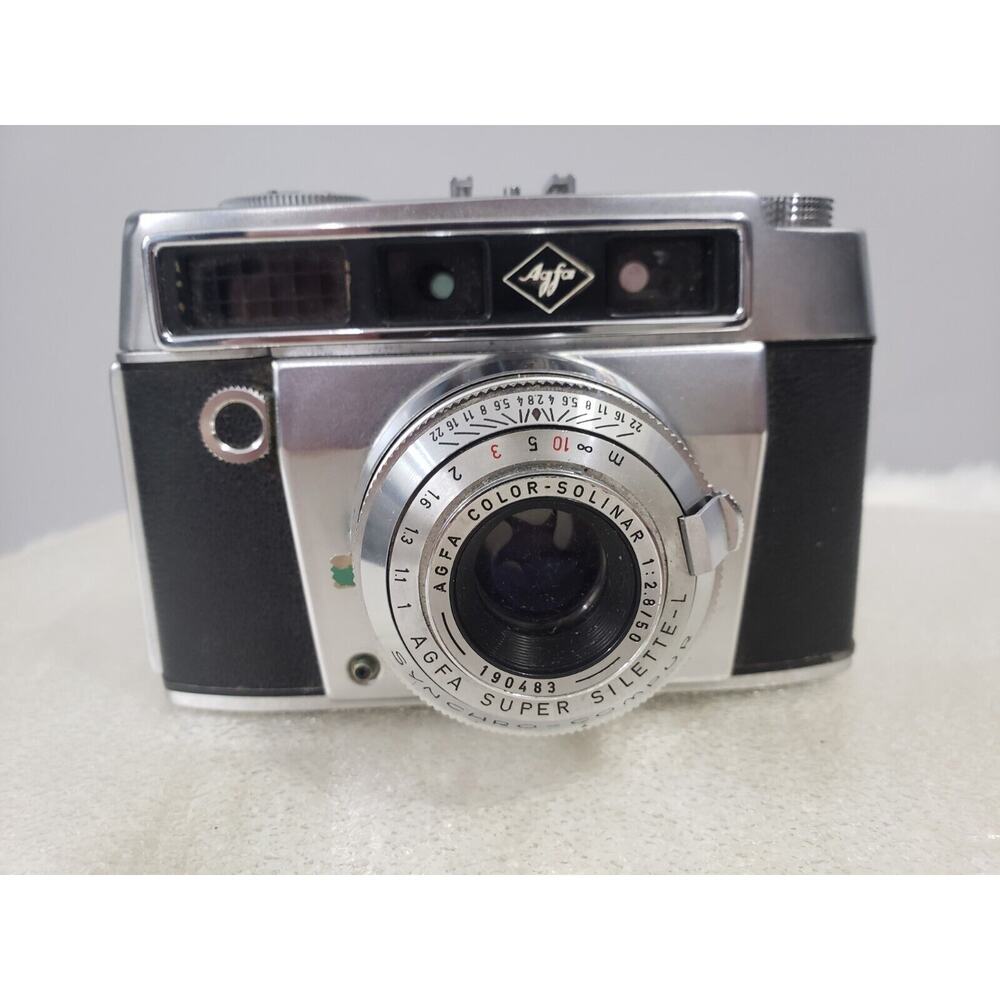 FOR PARTS AGFA Super‎ Silette L 50mm Solinar Camera Germany